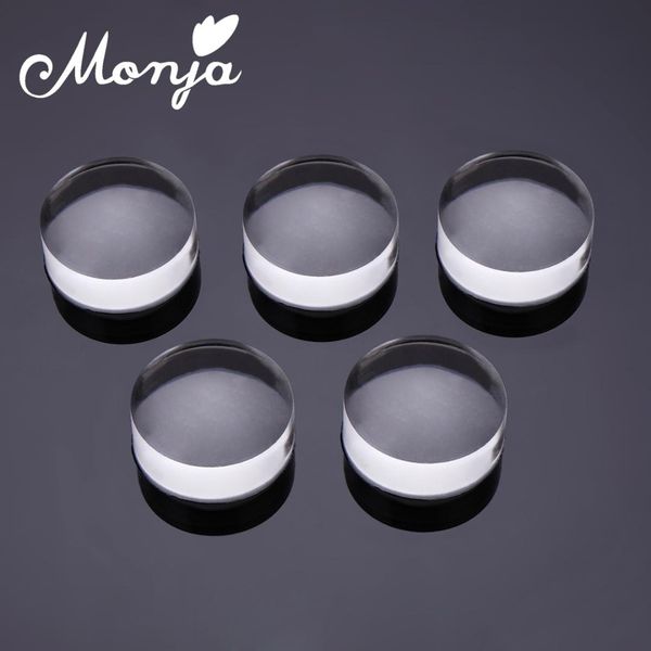 5pcs 23mm nail art silicone replacement stamper clear jelly head set for image transfer stamping polishing printing manicure kit, White
5pcs 23mm nail art silicone replacement stamper clear jelly head set for image transfer stamping polishing printing manicure kit, White