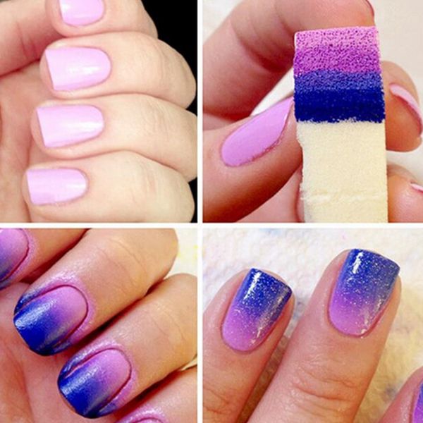 8 pieces/lot nail art painting sponge nails equipment simple diy change color sponge creative nail polish tools sana144, Black
8 pieces/lot nail art painting sponge nails equipment simple diy change color sponge creative nail polish tools sana144, Black