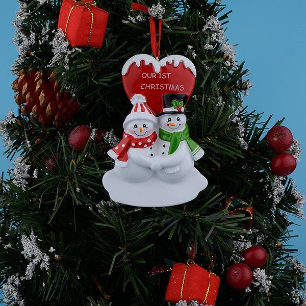 new design our first christmas couple snowman resin glossy hang personalized christmas ornaments for lover gifts home decor
new design our first christmas couple snowman resin glossy hang personalized christmas ornaments for lover gifts home decor