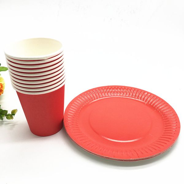 20pcs/lot red color plates cups baby shower party supplies red theme disposable plates cups plain color dishes
20pcs/lot red color plates cups baby shower party supplies red theme disposable plates cups plain color dishes