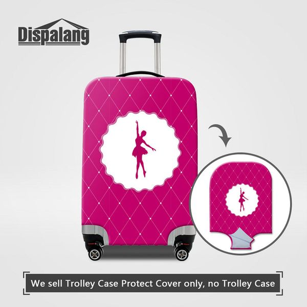 dustproof scratch-resistant luggage cover apply to 18-32 inch traveling case pink ballet girl printing thickened suitcase protective covers, Black
dustproof scratch-resistant luggage cover apply to 18-32 inch traveling case pink ballet girl printing thickened suitcase protective covers, Black