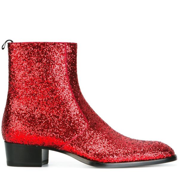 luxury 17 new high-end custom slp rose red shiny leather martin boots cowboy fashion genuine leather comfortable chelsea boot, Black
luxury 17 new high-end custom slp rose red shiny leather martin boots cowboy fashion genuine leather comfortable chelsea boot, Black