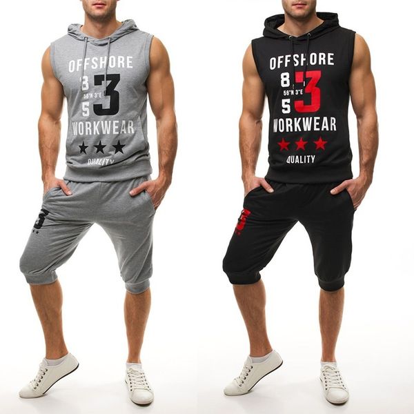 2018 tracksuit men autumn fashion mens set zipper hooded sleeveless sweatshirt jacket and pant 2pcs sets plus size s-2xl, Gray
2018 tracksuit men autumn fashion mens set zipper hooded sleeveless sweatshirt jacket and pant 2pcs sets plus size s-2xl, Gray