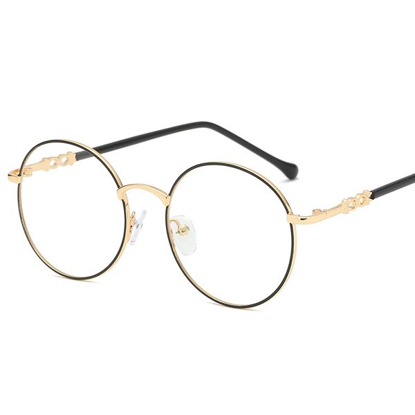 mincl/2018 punk style eye glasses frames for men fashion metal glasses frames women round eyeglasses frames fml, Silver
mincl/2018 punk style eye glasses frames for men fashion metal glasses frames women round eyeglasses frames fml, Silver