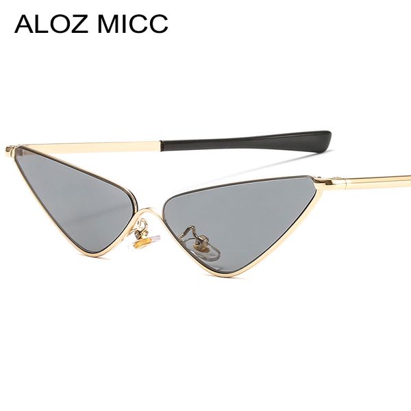 aloz micc cat eye sunglasses women new small metal frame vintage triangle ocean sun glasses female shades a619, White;black
aloz micc cat eye sunglasses women new small metal frame vintage triangle ocean sun glasses female shades a619, White;black
