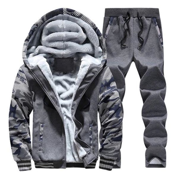 mens winter thick warm tracksuits blue camouflage fashion zipper jackets fleece body warm pants ing, Gray
mens winter thick warm tracksuits blue camouflage fashion zipper jackets fleece body warm pants ing, Gray