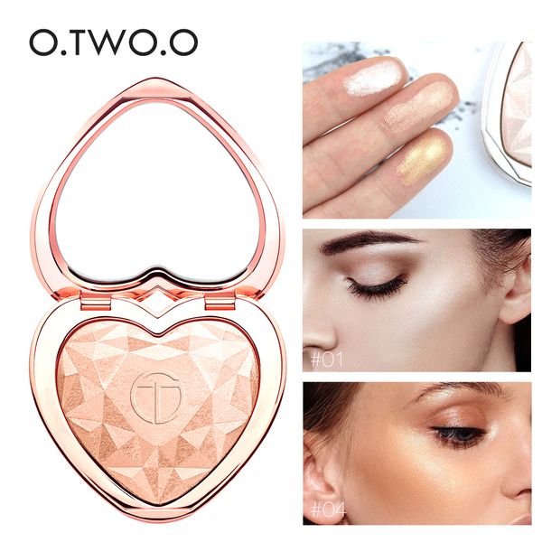 o.two.o shimmer highlighter heart palette pressed powder iluminador makeup 4 color high pigments bronzer face shiny cosmetics
o.two.o shimmer highlighter heart palette pressed powder iluminador makeup 4 color high pigments bronzer face shiny cosmetics