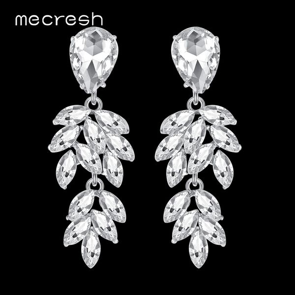 mecresh sparkling crystal bride drop earrings for girls silver color rhinestone cute leaf wedding dangle earrings 2018 meh1088
mecresh sparkling crystal bride drop earrings for girls silver color rhinestone cute leaf wedding dangle earrings 2018 meh1088