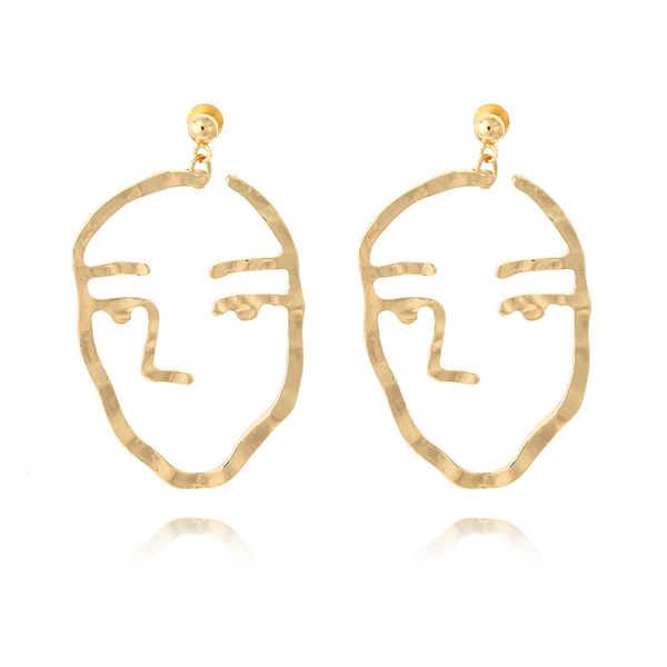 alloy abstract art gold silver color human face dangling earrings maxi statement ear studs party jewelry for women gift d451l, Golden;silver
alloy abstract art gold silver color human face dangling earrings maxi statement ear studs party jewelry for women gift d451l, Golden;silver