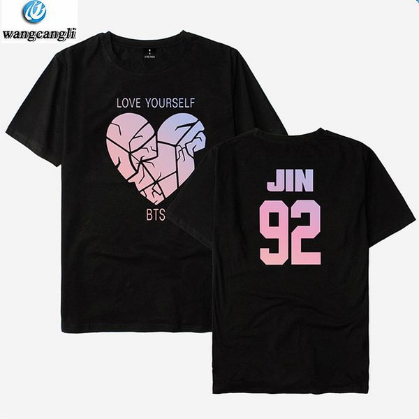 2018 new kpop bts suga jin jungkook t-shirt harajuku bigbang sol taeyang tshirt t shirt tee bangtan boys cotton, White
2018 new kpop bts suga jin jungkook t-shirt harajuku bigbang sol taeyang tshirt t shirt tee bangtan boys cotton, White