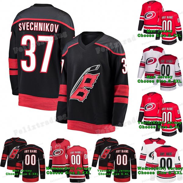 2018-19 Carolina Hurricanes Andrei Svechnikov Justin Faulk Tyler Ganly Ryan Murphy Brett Sebastian Aho 11 Staal Custom Hockey Jerseys
2018-19 Carolina Hurricanes Andrei Svechnikov Justin Faulk Tyler Ganly Ryan Murphy Brett Sebastian Aho 11 Staal Custom Hockey Jerseys