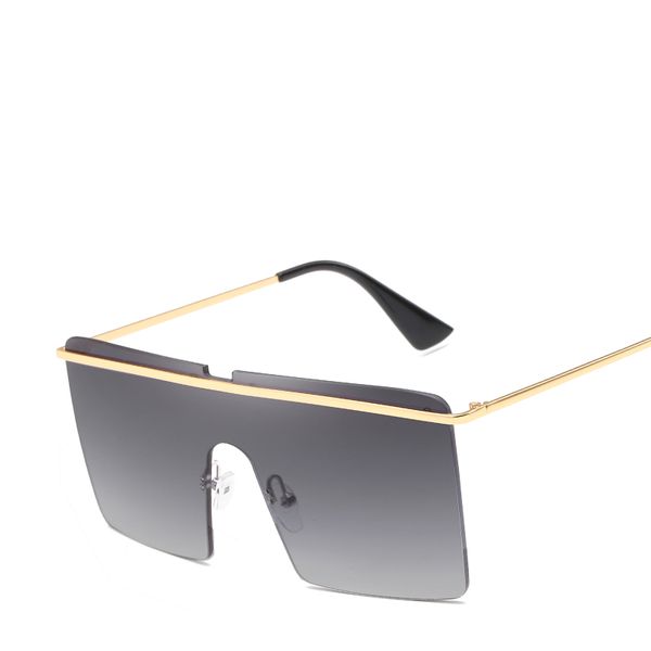 jurui2018 siamese frameless tone sunglasses women's transparent hd sunglasses ocean piece fashion men's trendy sunglassesuv400, White;black
jurui2018 siamese frameless tone sunglasses women's transparent hd sunglasses ocean piece fashion men's trendy sunglassesuv400, White;black