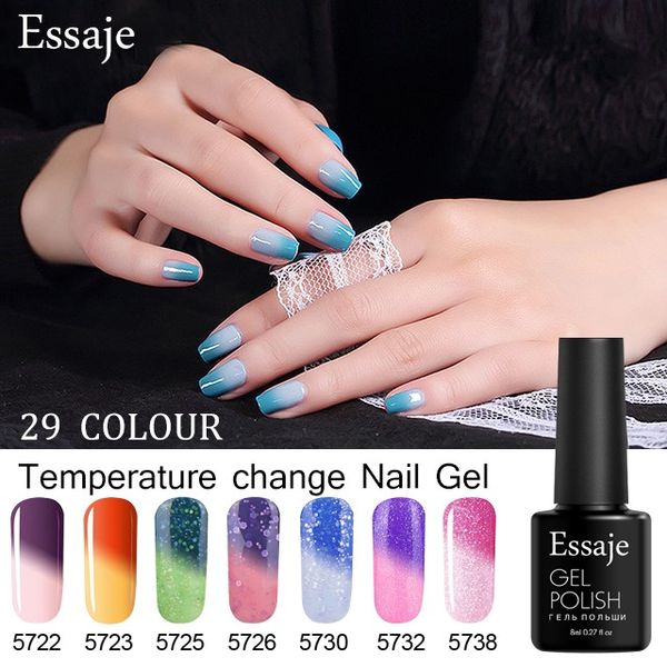 essaje 1pcs temperature changing color soak off gel varnish colors uv led gel nail polish colors change lacquer manicure art, Red;pink
essaje 1pcs temperature changing color soak off gel varnish colors uv led gel nail polish colors change lacquer manicure art, Red;pink