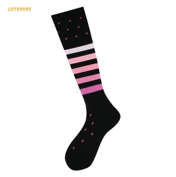 striped compression elastic long tube compression stockings sweat-absorbent breathable cotton women and men stocking, Black
striped compression elastic long tube compression stockings sweat-absorbent breathable cotton women and men stocking, Black