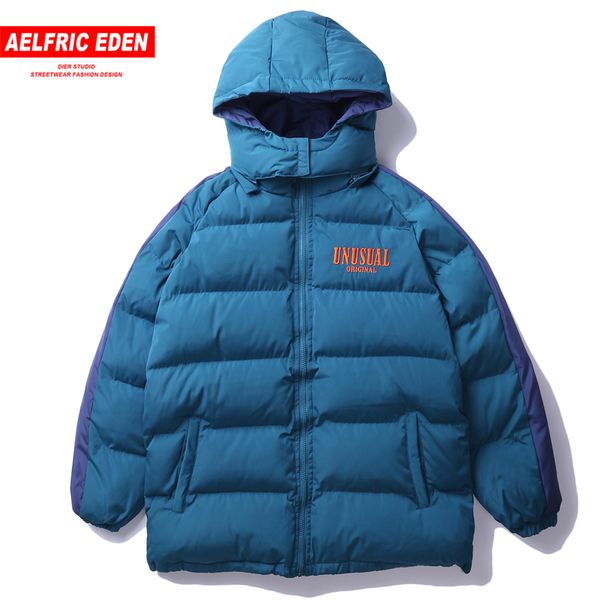 aelfric eden 2018 winter hip hop removable hooded padded thick mens parkas patchwork casual warm windbreaker jackets coat un13, Black
aelfric eden 2018 winter hip hop removable hooded padded thick mens parkas patchwork casual warm windbreaker jackets coat un13, Black