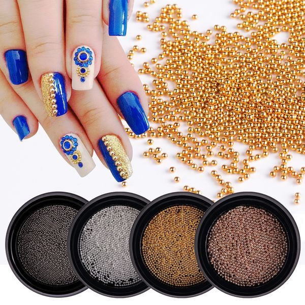 1 box nail art 3d mini caviar metal steel beads gold/silver/rose gold/gun grey studs rhinestone glitter nail decoration ji031, Silver;gold
1 box nail art 3d mini caviar metal steel beads gold/silver/rose gold/gun grey studs rhinestone glitter nail decoration ji031, Silver;gold