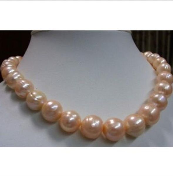 11-13mm real natural south sea pink baroque pearl necklace 18". not bracelet, Silver
11-13mm real natural south sea pink baroque pearl necklace 18". not bracelet, Silver