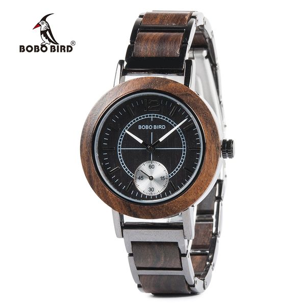 les montres bobo bird wooden men watches stylish women quartz watch personalized gifts for couples, Slivery;brown
les montres bobo bird wooden men watches stylish women quartz watch personalized gifts for couples, Slivery;brown