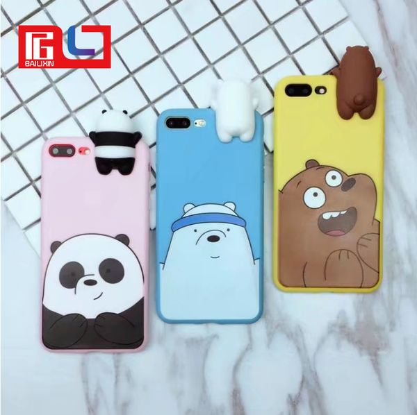 Novelty 3d panda polar bear brown bear ilicone phone ca e hockproof protective cellphone ca e for iphone 6 6 6plu 6 plu 7 7plu
Novelty 3d panda polar bear brown bear ilicone phone ca e hockproof protective cellphone ca e for iphone 6 6 6plu 6 plu 7 7plu