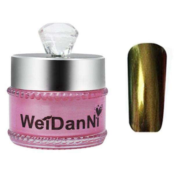 weidanni 5g mirror powder pigment nails effect chrome magic mirror powder nail art, Silver;gold
weidanni 5g mirror powder pigment nails effect chrome magic mirror powder nail art, Silver;gold