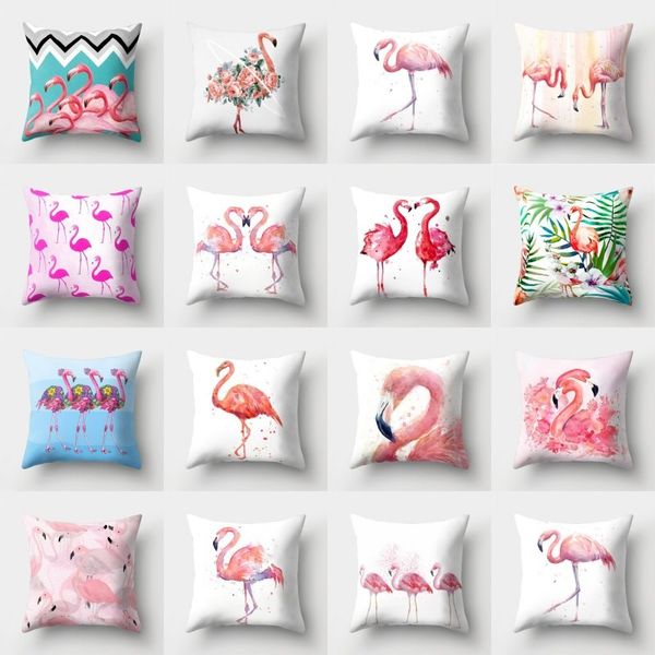 cotton polyester pink cartoon flamingo colorful floral bird world pattern cushion cover bedroom decoration pillow case 
cotton polyester pink cartoon flamingo colorful floral bird world pattern cushion cover bedroom decoration pillow case