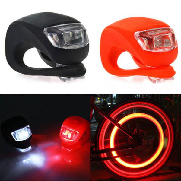 new arrival 2017 2x silicone bike bicycle cycling head front rear wheel led flash light lamp
new arrival 2017 2x silicone bike bicycle cycling head front rear wheel led flash light lamp
