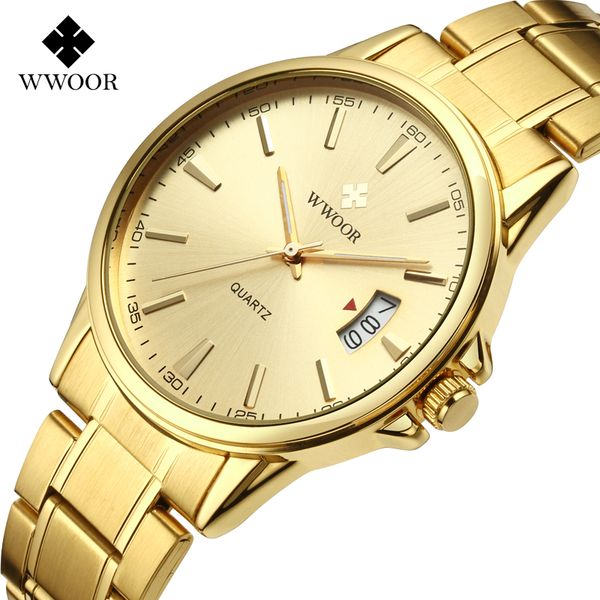 wwoor men waterproof simple casual gold business quartz watch men's clock male sports watches relogio masculino, Slivery;brown
wwoor men waterproof simple casual gold business quartz watch men's clock male sports watches relogio masculino, Slivery;brown
