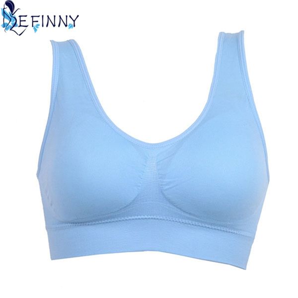 racerback bra women seamless vest bras breathable bra no rims adjustable underwear s-3xl, Black;white
racerback bra women seamless vest bras breathable bra no rims adjustable underwear s-3xl, Black;white