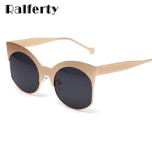ralferty 2018 cat eye sunglasses women designer cateye sunglass uv400 sun glasses for women metal frame gafas de sol mujer w1154, White;black
ralferty 2018 cat eye sunglasses women designer cateye sunglass uv400 sun glasses for women metal frame gafas de sol mujer w1154, White;black