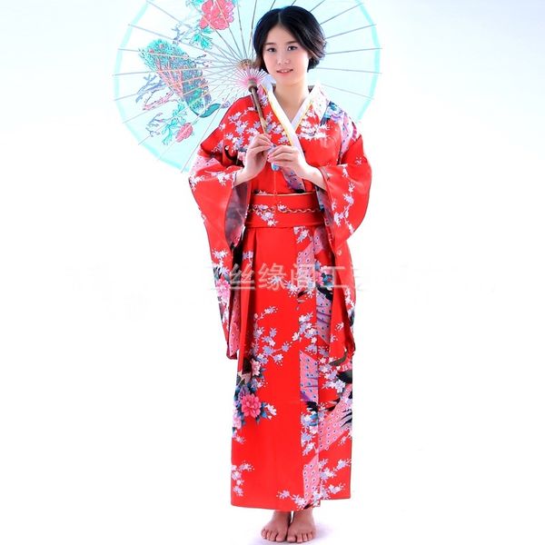 japanese kimono traditional dress cosplay female yukata women haori japan geisha costume obi national dress ta480, Red
japanese kimono traditional dress cosplay female yukata women haori japan geisha costume obi national dress ta480, Red