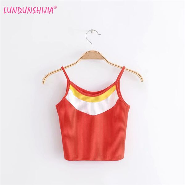 lundunshijia elasticity ribbed camisole tank summer women basic crop streetwear fashion cool girls cropped tees camis, White
lundunshijia elasticity ribbed camisole tank summer women basic crop streetwear fashion cool girls cropped tees camis, White
