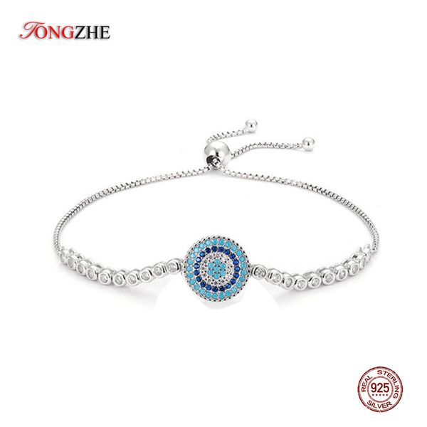 tongzhe 100% 925 sterling silver lucky round blue evil eyes power tennis bracelet pave cz adjustable box chain fine jewelry, Golden;silver
tongzhe 100% 925 sterling silver lucky round blue evil eyes power tennis bracelet pave cz adjustable box chain fine jewelry, Golden;silver