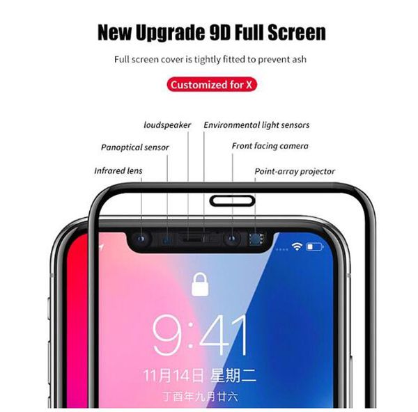 9d расширенный защитное стекло для 2018 iPhone XS XR XS Max протектор экрана закаленное стек
9d расширенный защитное стекло для 2018 iPhone XS XR XS Max протектор экрана закаленное стек