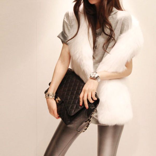 faux fur women vest fake fur coats luxury faux fur gilet f0381 4 choices s-4xl, Black
faux fur women vest fake fur coats luxury faux fur gilet f0381 4 choices s-4xl, Black
