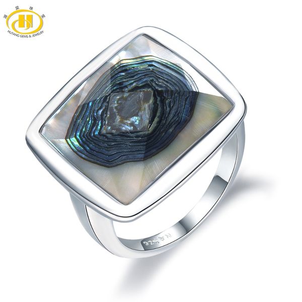 hutang shell jewelry natural abalone shell solid 925 sterling silver ring fine jewelry for women's unique design for gift new, Golden;silver
hutang shell jewelry natural abalone shell solid 925 sterling silver ring fine jewelry for women's unique design for gift new, Golden;silver