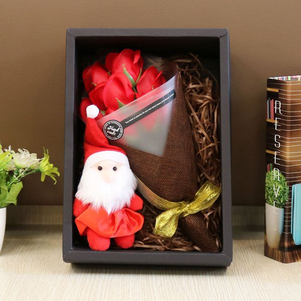 artificial rose flower mother's day birthday valentine's day gift with santa claus dolls and bride dolls home wedding decoration
artificial rose flower mother's day birthday valentine's day gift with santa claus dolls and bride dolls home wedding decoration