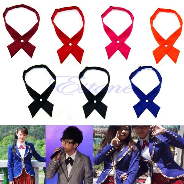 u119 fashion women men adjustable cross bow tie solid color polyester wedding party dropshipping, Black;blue
u119 fashion women men adjustable cross bow tie solid color polyester wedding party dropshipping, Black;blue