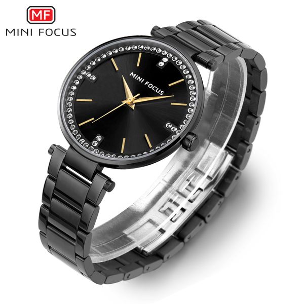 minifocus new luxury fashion wristwatch women's rhinestone quartz clock stainless steel bracelet watch ladies dress, Slivery;brown
minifocus new luxury fashion wristwatch women's rhinestone quartz clock stainless steel bracelet watch ladies dress, Slivery;brown
