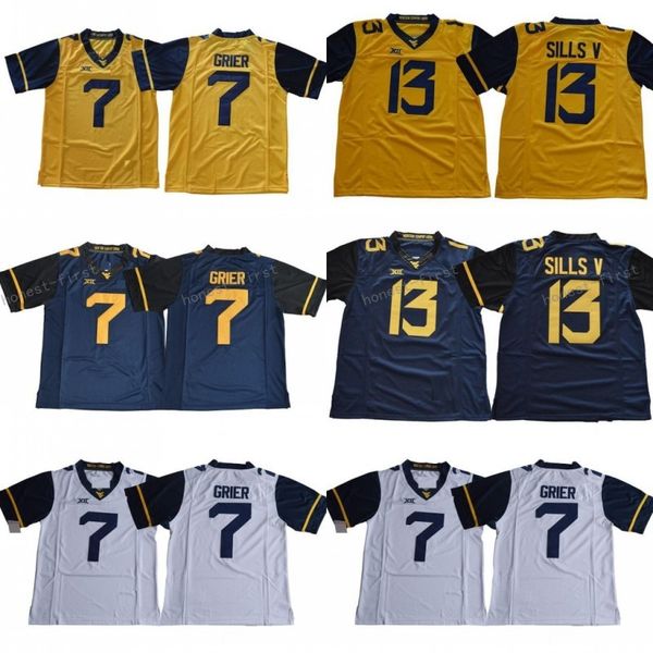 7 will grier jersey 13 david sills v west virginia mountaineers college football jerseys navy yellow white, Black
7 will grier jersey 13 david sills v west virginia mountaineers college football jerseys navy yellow white, Black