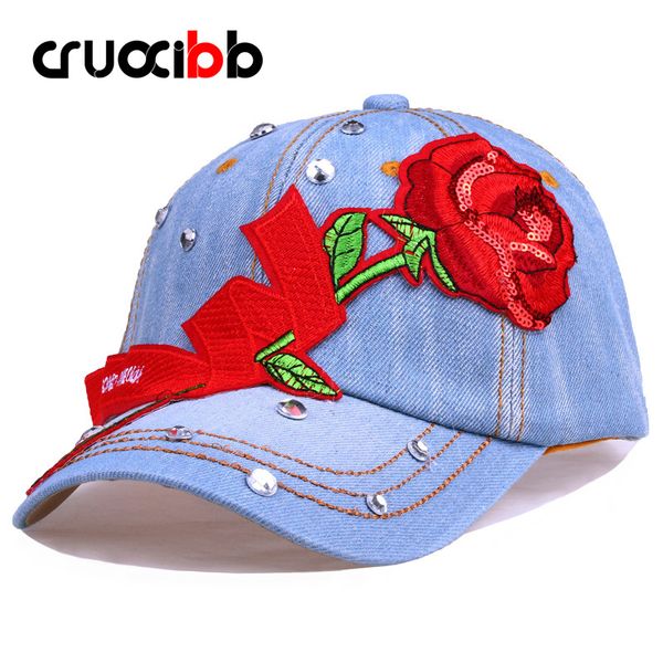 cruoxibb new baseball cap embroidery red rose hat cowboy for women casquette adjustable bone snapback cap women denim gorro, Blue;gray
cruoxibb new baseball cap embroidery red rose hat cowboy for women casquette adjustable bone snapback cap women denim gorro, Blue;gray