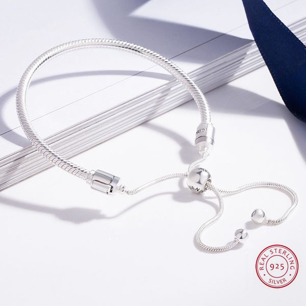 Brand new beautiful 925 terling ilver nake chain bracelet adju table buckle fit pandora ilver charm european bead bracelet diy jewelry
Brand new beautiful 925 terling ilver nake chain bracelet adju table buckle fit pandora ilver charm european bead bracelet diy jewelry