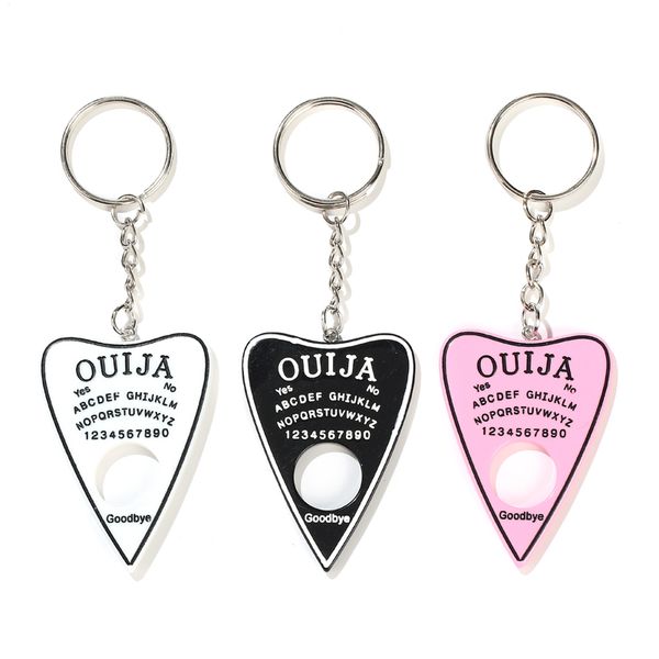 1pc ouija planchette resin charm keychain ouija keyring board keyring handbag charms for woman, Silver
1pc ouija planchette resin charm keychain ouija keyring board keyring handbag charms for woman, Silver