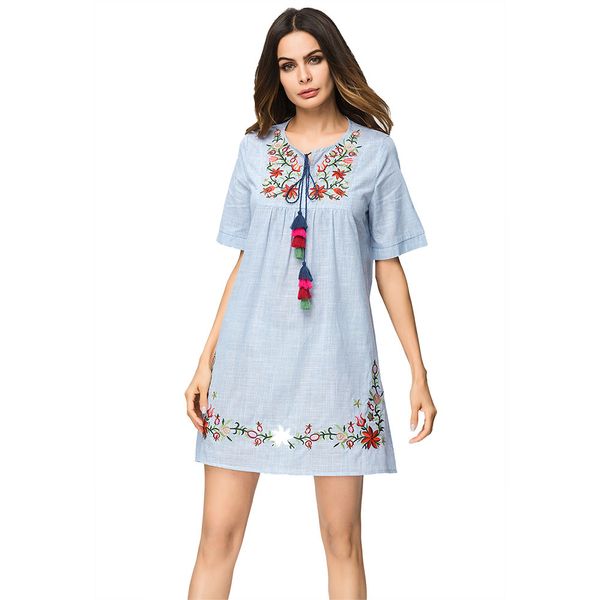 3187187 new fashion europe and america short hair ball national wind heavy duty embroidered dresses mujer vestidos faldas musulman, Red
3187187 new fashion europe and america short hair ball national wind heavy duty embroidered dresses mujer vestidos faldas musulman, Red