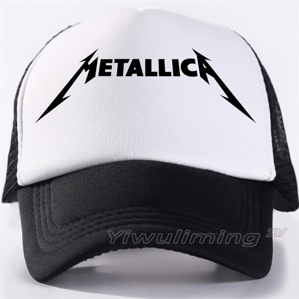 Metallica Metal Rock Band Лето Прохладный Сетки Шапки 2017 Музыка Рок Вентиляторы Прохладный Л 
Metallica Metal Rock Band Лето Прохладный Сетки Шапки 2017 Музыка Рок Вентиляторы Прохладный Л
