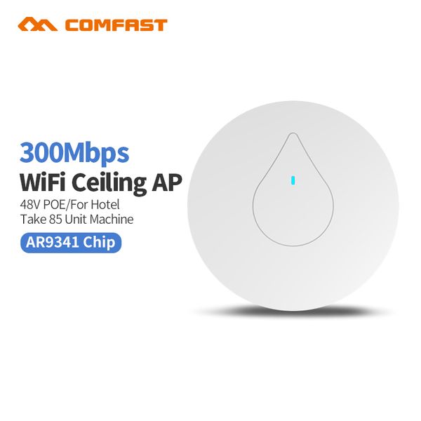 comfast cf-e350n through wall powerful 300m indoor ceiling ap ar9341 48v poe adapter wi fi access point bridge signal amplier ap
comfast cf-e350n through wall powerful 300m indoor ceiling ap ar9341 48v poe adapter wi fi access point bridge signal amplier ap