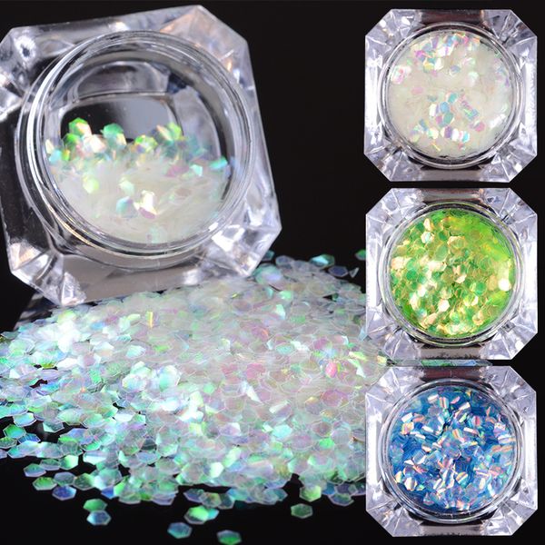 born pretty 2g fish scale nail sequins paillettes mermaid hexagon glitter sheets manicure nail art tips decorations, Silver;gold
born pretty 2g fish scale nail sequins paillettes mermaid hexagon glitter sheets manicure nail art tips decorations, Silver;gold