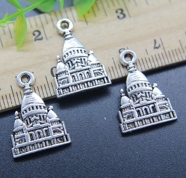 wholesale 100pcs church alloy charms pendant retro jewelry making diy keychain ancient silver pendant for bracelet earrings 23*16mm, Bronze;silver
wholesale 100pcs church alloy charms pendant retro jewelry making diy keychain ancient silver pendant for bracelet earrings 23*16mm, Bronze;silver