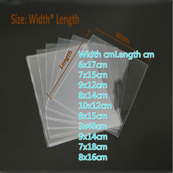 clear cellophane bags 400pcs/lot transparent opp cosmetic clear plastic packing bag gift bags candy tools flat pocket
clear cellophane bags 400pcs/lot transparent opp cosmetic clear plastic packing bag gift bags candy tools flat pocket