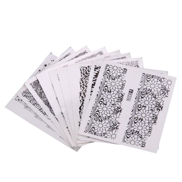 48 sheets/lot flower water transfer nail stickers decals nail art tips decoration manicure stickers 60 * 50mm, Black
48 sheets/lot flower water transfer nail stickers decals nail art tips decoration manicure stickers 60 * 50mm, Black