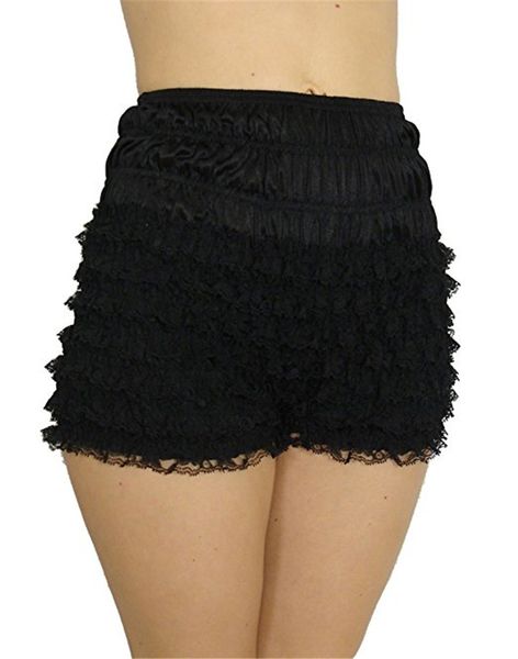 women girls lace french maid ruffles panties underwear frilly knickers panties high waist stretch safety short pants hot, Black;pink
women girls lace french maid ruffles panties underwear frilly knickers panties high waist stretch safety short pants hot, Black;pink